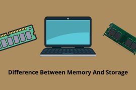 Difference Between Memory And Storage